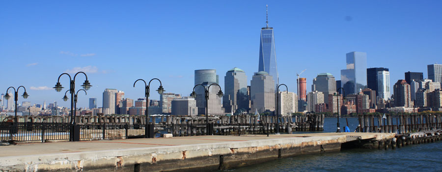 how far is new york from jersey city